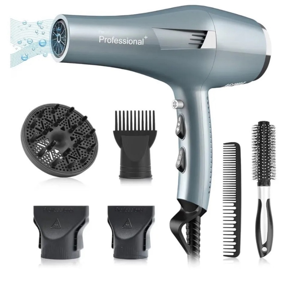 Faszin Ionic Salon Hair Dryer, Professional Blow Dryer AC Motor Fast Drying $199